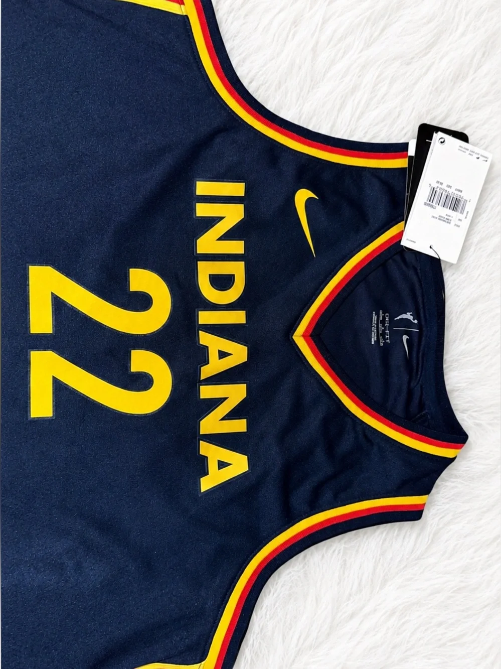Nike Youth Indiana Fever Caitlin Clark #22 Explorer Jersey